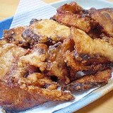 「鶏ガラ塩麹スープで下味！お魚のから揚げ」　　♪♪